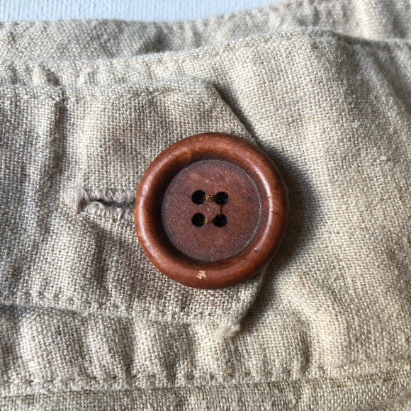 ✖️LAST CALL - NWOT Linen Blend Shorts, sz 6 - Picture 4 of 6